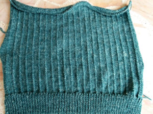 Jacket Cardi Back to Armholes