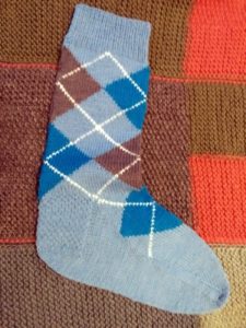 argyle-sock