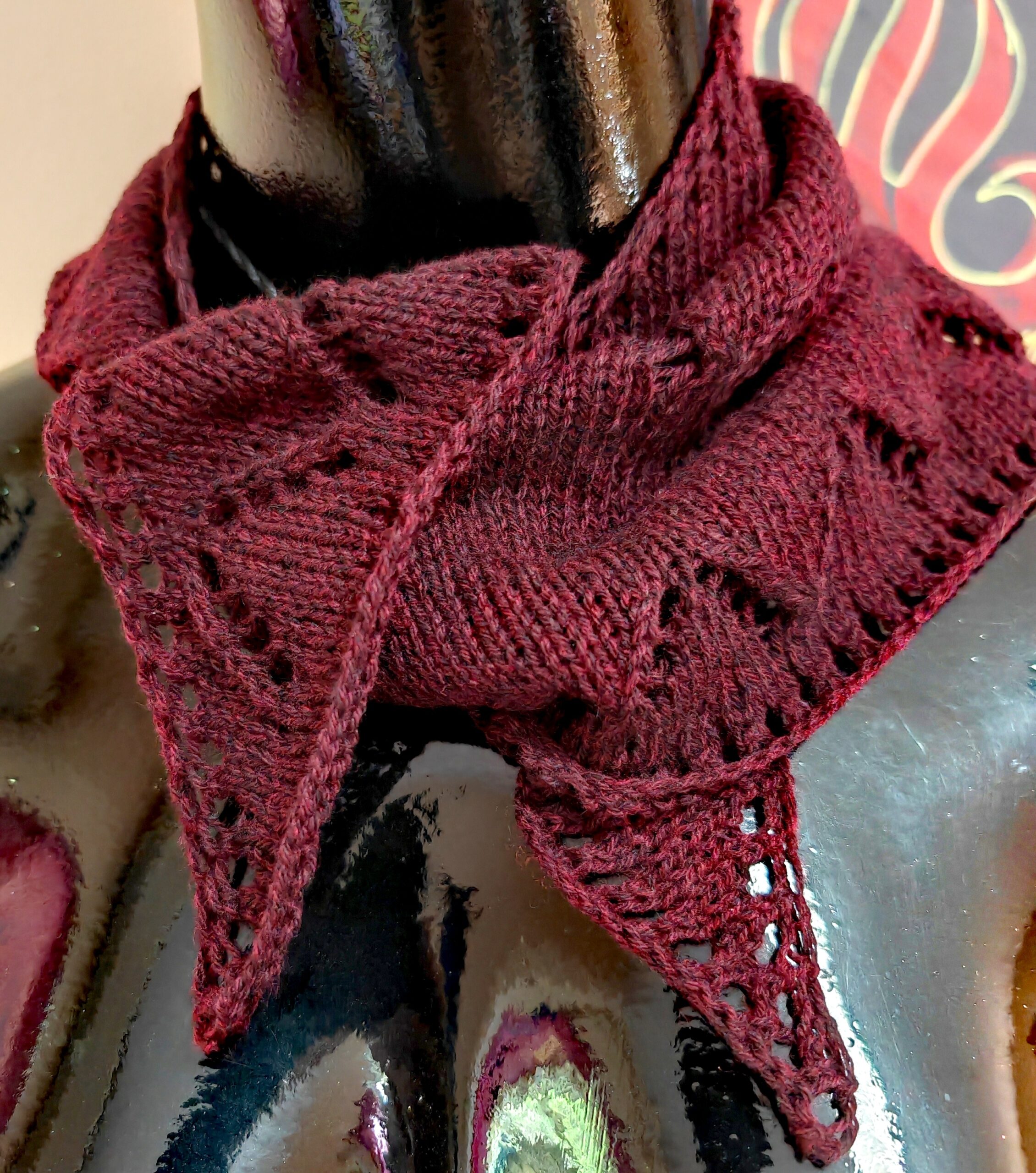 Chevron-patterned Bandanna