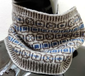 Ultra Fair Isle Cowl 2