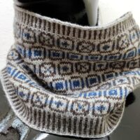Ultra Fair Isle Cowl 2