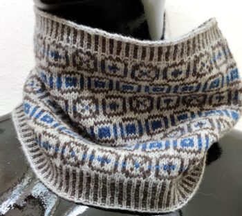 Ultra Fair Isle Cowl 2