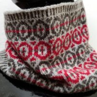 Ultra Fair Isle Cowl 1