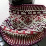 Three-color Fair Isle Cowl (variation)