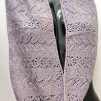 Branches and Blooms (Double-wrap) Lace Knit Cowl
