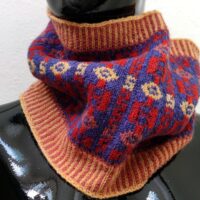 SOS Fair Isle Cowl