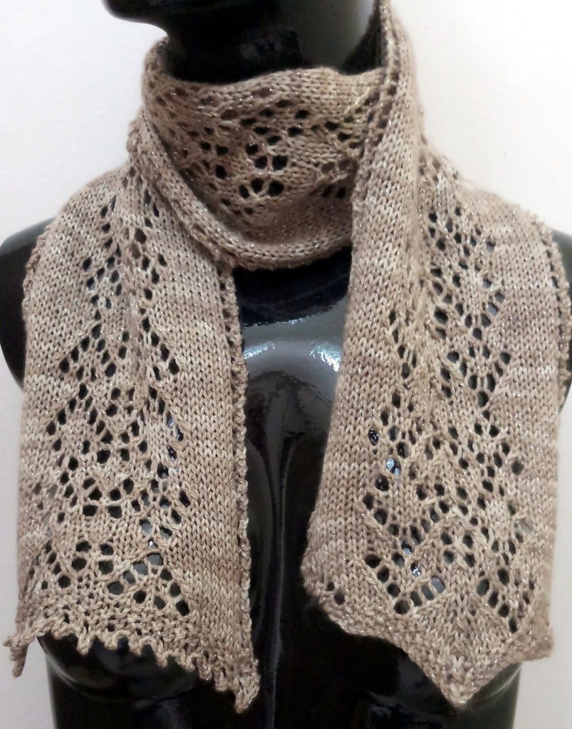 Lace and Sparkles Scarf